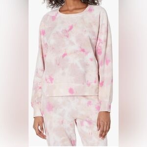 The Drop Women's Caroline Raglan Long-Sleeve Fleece Sweatshirt XS NWT